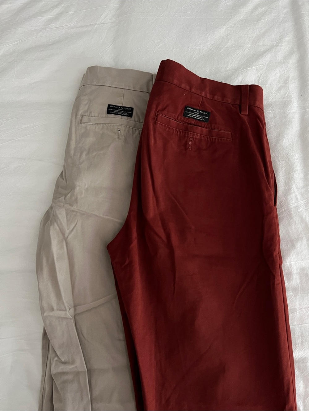 2pack Banana Republic Men's Chinos